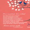 MuralMax Personalized Anniversary Family Tree Artwork - Love is Patient Love Is Kind Bible Verse - Unique Wedding & Housewarming Canvas Wall Decor Gifts - Color Coral - Size - 8x10 view 2