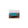 Blazing Needles Renewal 6" Twill Futon Mattress, Full, Aqua Blue view 1