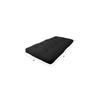 Blazing Needles Renewal 6" Twill Futon Mattress, Full, Aqua Blue view 2