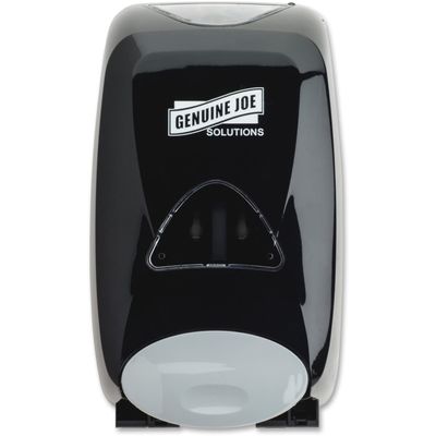 Genuine Joe 98206 Dispenser, f/Liquid Soap, Manual, 1250 ml, Black