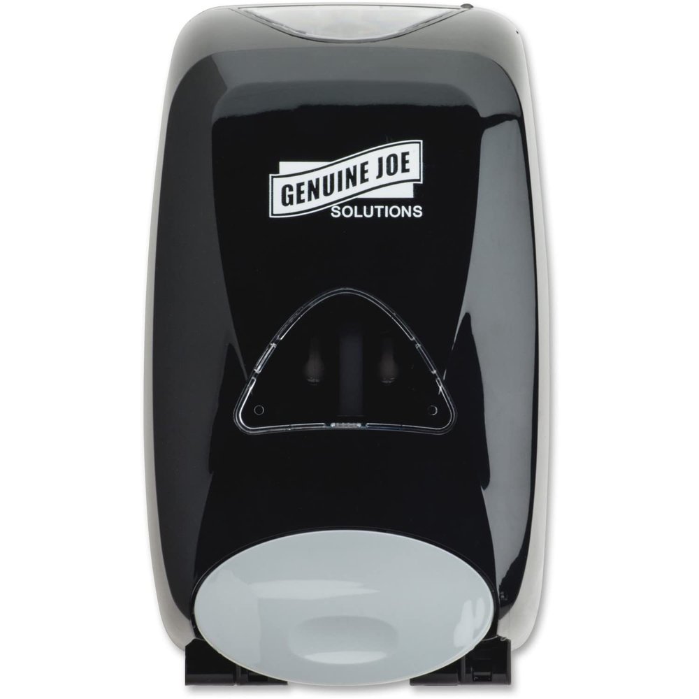 Genuine Joe 98206 Dispenser, f/Liquid Soap, Manual, 1250 ml, Black