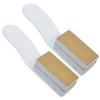 Cosmos Pack of 2 White Toilet Seat Pad Cover Lifter Lift Handle view 2