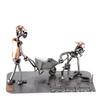 Steelman24 Pavor Teamwork Sculpture Nuts and Bolts Handmade Ornaments Made in Germany Metal Figurine view 2