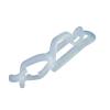 Dyno Commerical All-N-1 Light Clips White Plastic 100 pk view 1