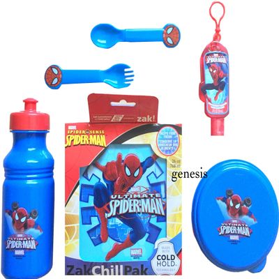 Ultimate Spiderman Mealtime Gift Ultimate Spiderman Zak Chill Pak Keeps Food Fresh Back To School Lunch Specials