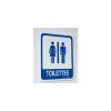 AUA SIGNALETIQUE - Plaque de porte Local Poubelle PvcSign avec double face adhsif view 2