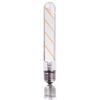 DC 12V LOW VOLTAGE E26 Medium Base T30 Glass Tube Lamp 7.2" Tubular LED Filament Light Bulb Vintage Retro JDD Antique Nostalgic Classic Edison Home Accent Interior Lighting - 2700K Warm White, 4 Watt view 1