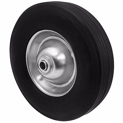 1pc Never Flat Free 8" Inch Solid Hard Rubber Hand Truck Tire Fits 5/8" Axle