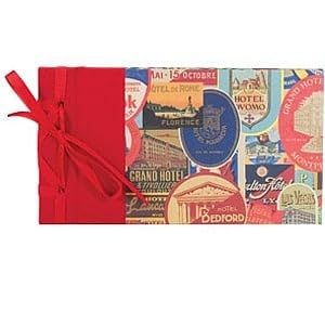 Lineco Travel Stickers Ribbon-Bound BRAGBOOK (r) - 4x6