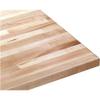 24" Deep x 54" Wide Maple Wood Countertop view 2
