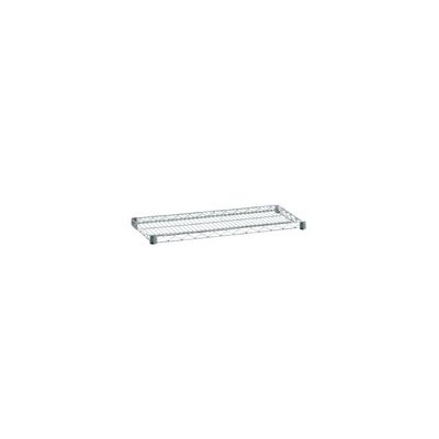 Focus Foodservice FF2448C, Chromate Wire Shelf, 24" X 48", Zinc Plated Steel for Display and Dry Storage, NSF Certified