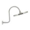 MODONA 10 Rain Shower Head and S Long Shower Arm with Flange  Satin Nickel - 5 Year Warrantee view 2