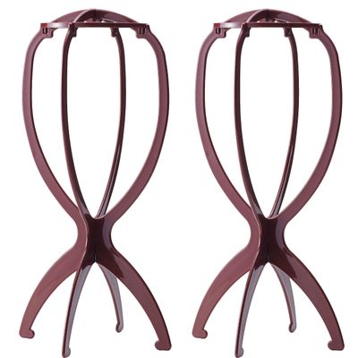 easy assembly hat stand wig stand 2 pack