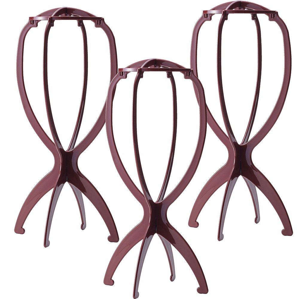 easy assembly hat stand wig stand 3 pack
