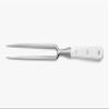 ARCOS Forged Carving Fork 7 Inch Nitrum Stainless Steel. Useful utensil for chopping roast meat with a carving knife. Series Riviera Blanc view 1