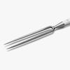 ARCOS Forged Carving Fork 7 Inch Nitrum Stainless Steel. Useful utensil for chopping roast meat with a carving knife. Series Riviera Blanc view 3