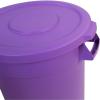 Carlisle FoodService Products 34104589 Bronco Round Waste Container Lid, 44 gal, Purple view 3