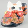(Aito) Kutani Ware A-0104 Side Sitting Maneki Neko Mori, No. 5 view 4