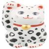 (Aito) Kutani Ware A-0094 Maneki Neko No. 3.3 Leopard view 1
