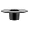 Russell Products MA-1112B Pedestal Table Base, Flush Mount - Black view 1