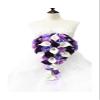 Angel Isabella Elegant Large Cascade Bouquet in Shades of Purple Lilac and Lavender Keepsake Artificial Flowers view 1