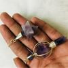 Free 20 Page Booklet with Amethyst Star Spinning Merkaba Pendulum Sacred Geometry Platonic Solid Healing Genuine Gemstone Crystal Point Metaphysical Spiritual Chakra Balancing Divine Gift by V Jewels view 4