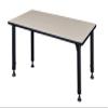 Regency Kee 42 x 30 in. Height Adjustable Classroom Activity Table- Maple view 2