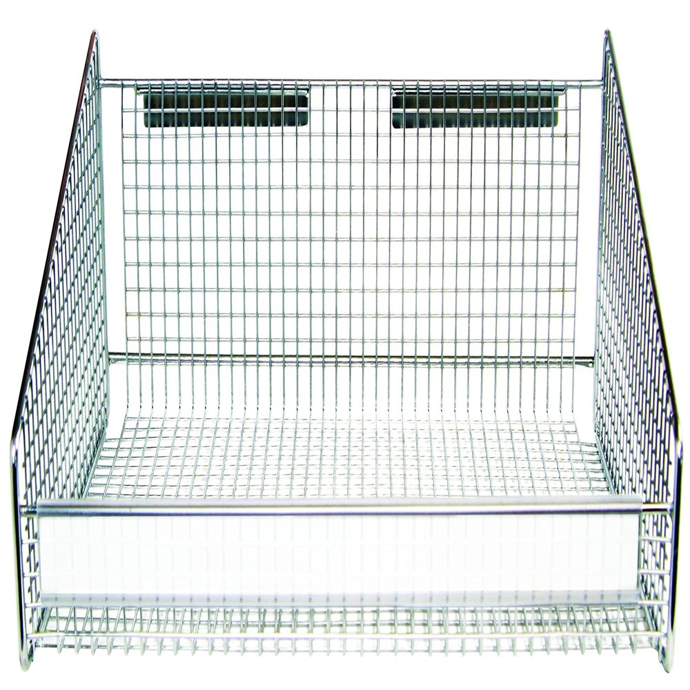 Quantum Storage Systems Label Holder Clear 16in for Hanging Basket