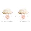 Andaz Press Blush Pink Gold Glitter Girl Baby Shower Party Collection, Cupcake Wrappers, 20-Pack view 3