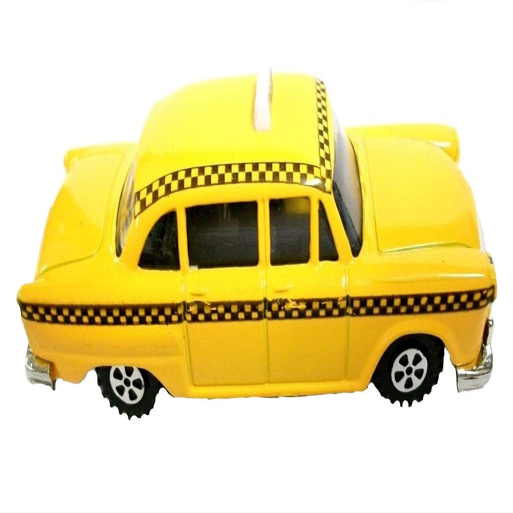 Yellow Taxi Die Cast Metal Collectible Pencil Sharpener