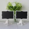 AKOAK 12 Pack Mini Rectangle White Frame Chalkboards with Support Easels for Message Board Signs, Weddings and Parties view 3