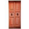 DoorPix 36x80 Inch 3D Door Mural Wrap Glossy Bubble Free Sticker Coral Ornate 6-Panel Double Door - Peel and Stick - Easy-to-Clean, Durable view 2