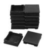 uxcell 70mmx70mm Plastic Square Caps Tube Pipe Inserts End Blanking 12Pcs view 1