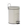 Axentia Cosmetic bin, Metal, Old White, 17 x 17 x 24.5 cm view 1