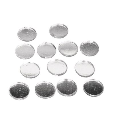 Rayher 1409422 Mirror Mosaic Not for Grouting Diameter 10 mm Self-Service Bag 70