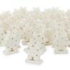 Factory Direct Craft Set of 36 Resin Christmas Wonderland Snowflake Table Favors for Holiday and Christmas view 1