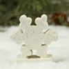 Factory Direct Craft Set of 36 Resin Christmas Wonderland Snowflake Table Favors for Holiday and Christmas view 3