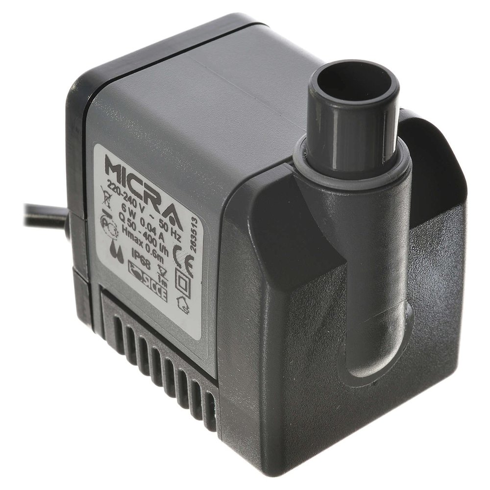 Holyart Water Pump for nativities, MICRA 400 litres/Hour 6W