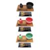 BambooMN Brand - Matcha Bowl Set (Includes Bowl, Rest, Black Tea Whisk, Black Chasaku, Black Tea Spoon, Rest Tray & Tray) - Mint Green view 2