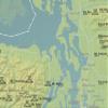 Washington 2000' Prominence Peaks Map 18x24 Poster (Natural Earth) view 3