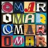 OMAR Personalized Name Poster Using Photos of Real Sign Letters (20"x30") view 1