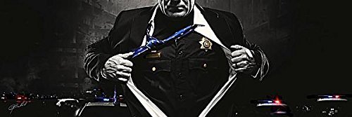 Jason Bullard - Answering The Call (policeman) Art Print