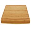BambooMN Brand - Heavy Duty Premium Bamboo Cutting Board - 19.8" x 10.2" x 1.5" - 1 Piece view 2