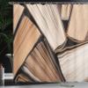 Ambesonne Abstract Shower Curtain, Pile of Old Books Research Reading Library Literature Theme Picture, Cloth Fabric Bathroom Decor Set with Hooks, 69" W x 75" L, Brown Beige view 3