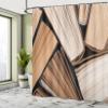 Ambesonne Abstract Shower Curtain, Pile of Old Books Research Reading Library Literature Theme Picture, Cloth Fabric Bathroom Decor Set with Hooks, 69" W x 75" L, Brown Beige view 4