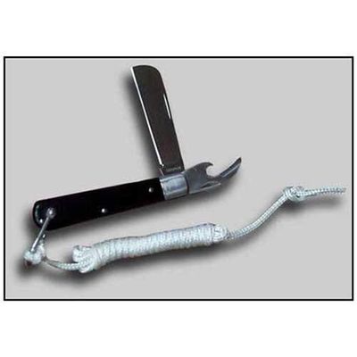 Datrex DX1510M, Jack Knife w/Lanyard & Can Opener, Yellow, 1 Pack