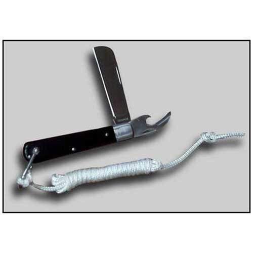 Datrex DX1510M, Jack Knife w/Lanyard & Can Opener, Yellow, 1 Pack