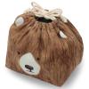 TOYO CASE Animal Lunch Pouch Drawstring Bag Insulation Aluminum Sheet inside BEAR view 1
