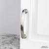 Century Hardware 29467-SRG Belvedere Pull 4 3/4" Satin Rose Gold view 4