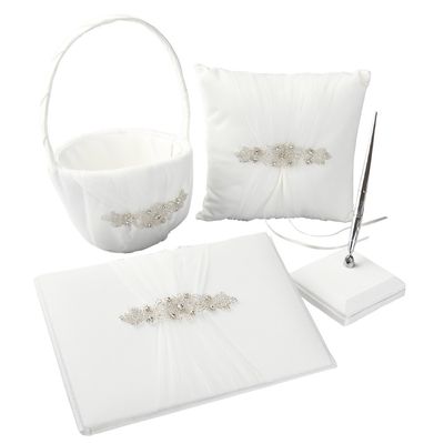 Sonya 4-Piece Wedding Accessories Set, Ivory